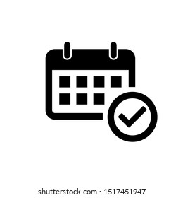 Event Schedule Icon. Appointment Request Icon. Planning calendar icon
