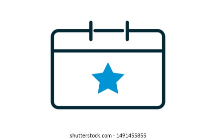 Event Schedule icon vector illustration.