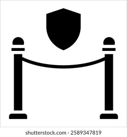 Event Security Icon Element For Design