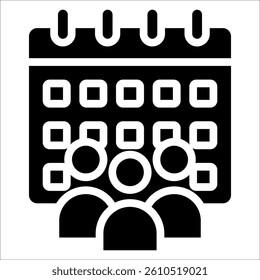 Event Simple Icon Vector Illustration Concept