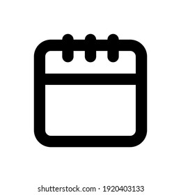 Icono de estilo de esquema simple de evento para sitios web, aplicaciones, infografías, presentaciones, blogs y muchos propósitos especiales. Editable y escalable.
