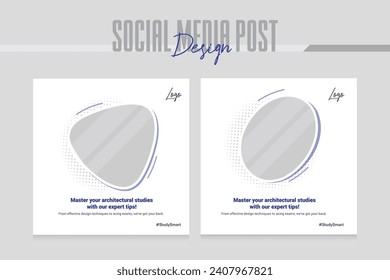 Event speaker social media post design