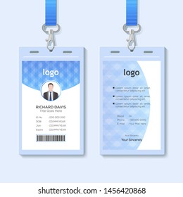 Id Card Lanyard Set Isolated Vector Stock Vector (Royalty Free ...