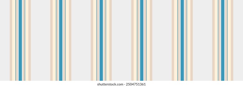 Event texture seamless vector, stroke fabric stripe pattern. Chic vertical background textile lines in light and white colors palette.
