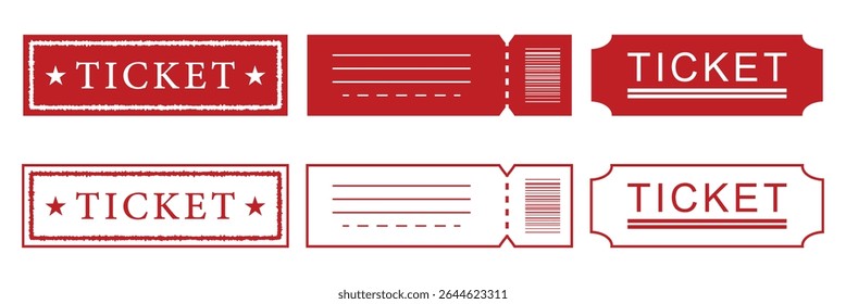 Event Ticket Icon Ideal for Concerts and Admission