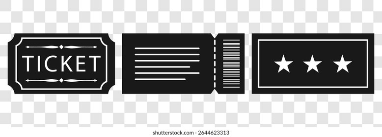 Event Ticket Icon Ideal for Concerts and Admission