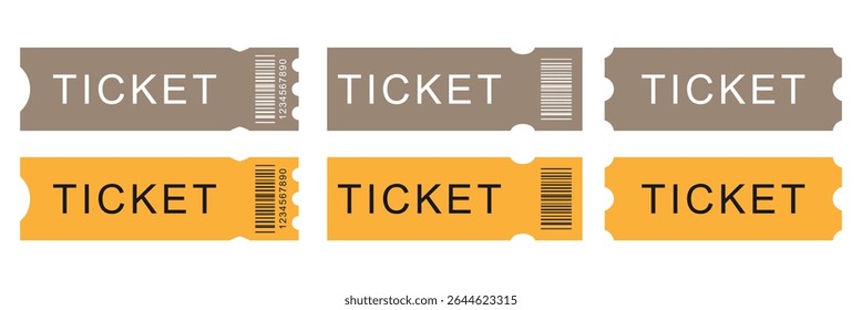 Event Ticket Icon Ideal for Concerts and Admission