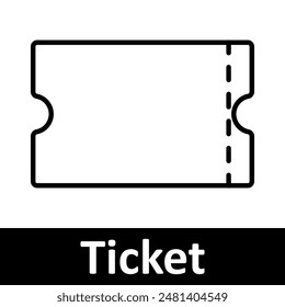 Event and ticketing line icons set. Tickets, 3D glasses, profile, heart, blank ticket, admission, VR ticket, barcode, sports, music. Entertainment, event planning, admission concept