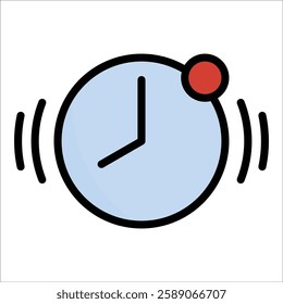 Event Timer Icon Element For Design