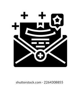 Ereignis ausgelöste E-Mail-Symbole Vektorgrafik. Ereignis ausgelöstes E-Mail-Zeichen. einzelne Symbolillustration