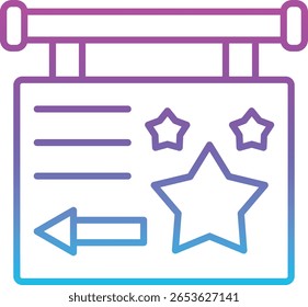 Event vector icon. Can be used for printing, mobile and web applications.