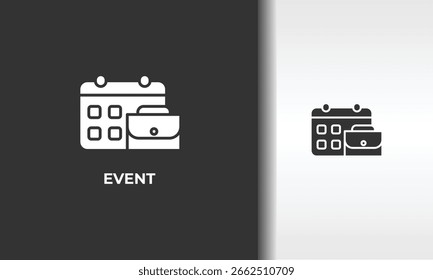 Event Vector, Icon Or Logo Sign Isolated Symbol Illustration