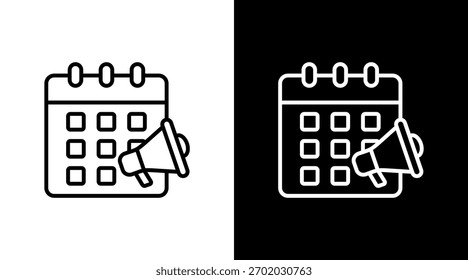 Entwurf des weißen Ereignissymbols