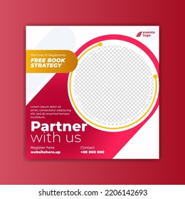 Events Business Digital Marketing Social Media Template