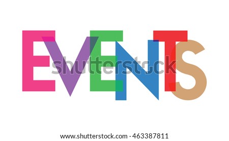EVENTS letter full color