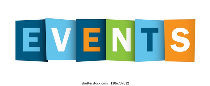 EVENTS Letters Banner