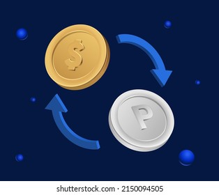 Events that benefit from exchanging points and gold illustration set. silver point, gold coin, finance, event. Vector drawing. Hand drawn style.