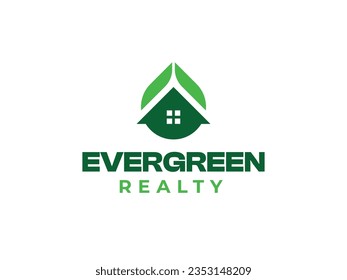 Ever Green Home Logo Template