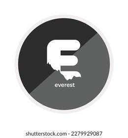 Everest icon, is a vector illustration, very simple and minimalistic. With this Everest icon you can use it for various needs. Whether for promotional needs or visual design purposes