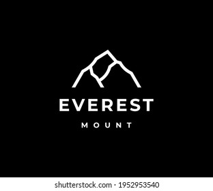 Everest logo icon vector illustration