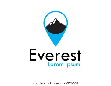 everest mountain logo