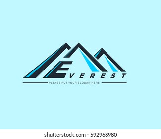 Everest Premium Logo Template. Vector Illustration
