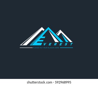 Everest Premium Logo Template. Vector Illustration