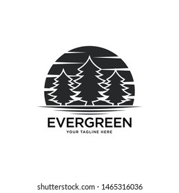 Evergreen / Pine tree Logo design inspiration
