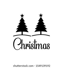 Evergreen / Pine tree Logo design inspiration - Vector