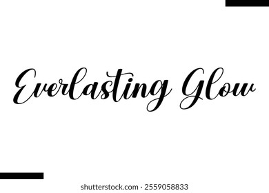 Everlasting Glow  christmas trees quotes text typography