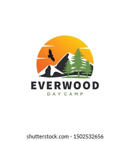 everwood logo design concept. design vector