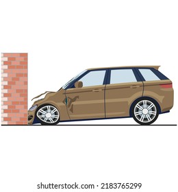 For every action force there is an equal and opposite reaction force. Both cars have the same mass, their forces is equal. Both cars stop at the spot of the collision.