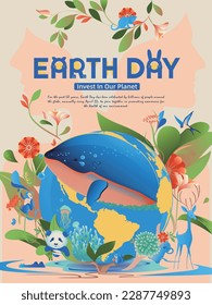 Every animals and plant on the earth needs a high-quality environment, human must protect the environment .Earth day will coming soon, we celebrate it together