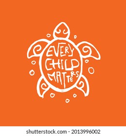 Every Child Matters Illustration Design. Vector Logo. svg
