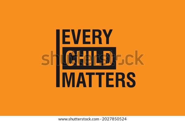 Every Child Matters Indigenous Sign Logo Stock Vector (Royalty Free ...