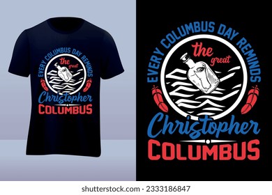 todos los columbus day recuerdan al grate christopher columbus tshirt diseño