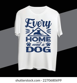 Cada hogar necesita un diseño de camisetas para perros 