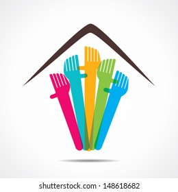 every one required home icon stock vector