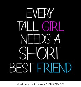 Tall And Short Friend Stock Illustrations Images Vectors Shutterstock