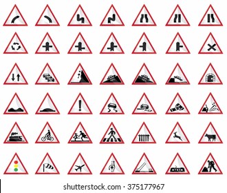 568 Blank signs traffic triangular Images, Stock Photos & Vectors ...