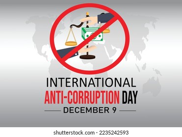 El 9 de diciembre de cada año, el Día Internacional contra la Corrupción sensibiliza al público sobre la lucha contra la corrupción. 
