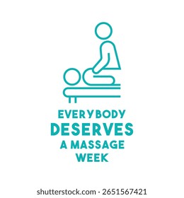 Todo mundo merece uma semana de massagem. Julho. Eps 10.