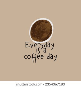 Todos los días hay una tipografía del día del café