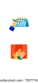 Everyday life icon set