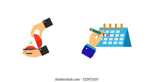 Everyday life icon set
