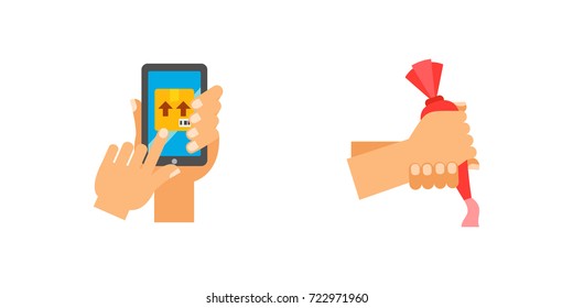 Everyday life icon set