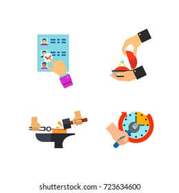 Everyday life icon set