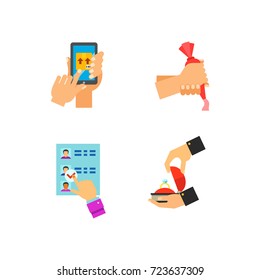 Everyday life icon set