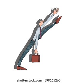 everyday life of an office worker