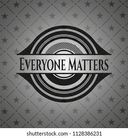 Everyone Matters dark badge